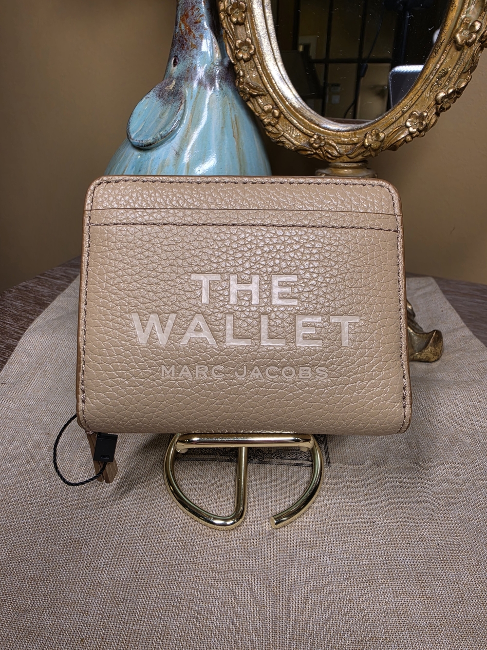 Marc Jacobs Pebbled Leather THE WALLET in Camel - NWT!